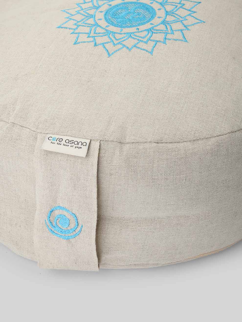 Shop OM Embroidered Mod Meditation Cushion Online